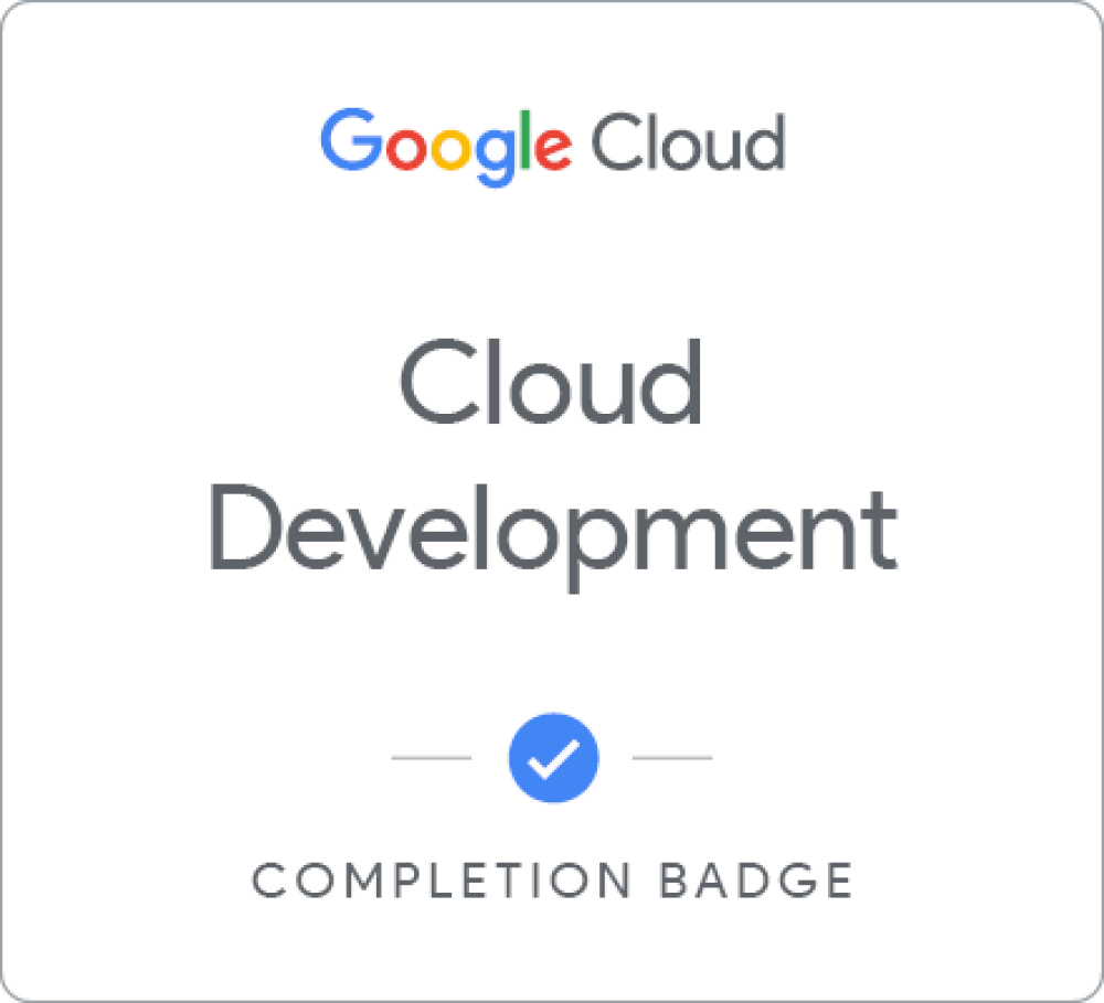 Badge pour Cloud Development