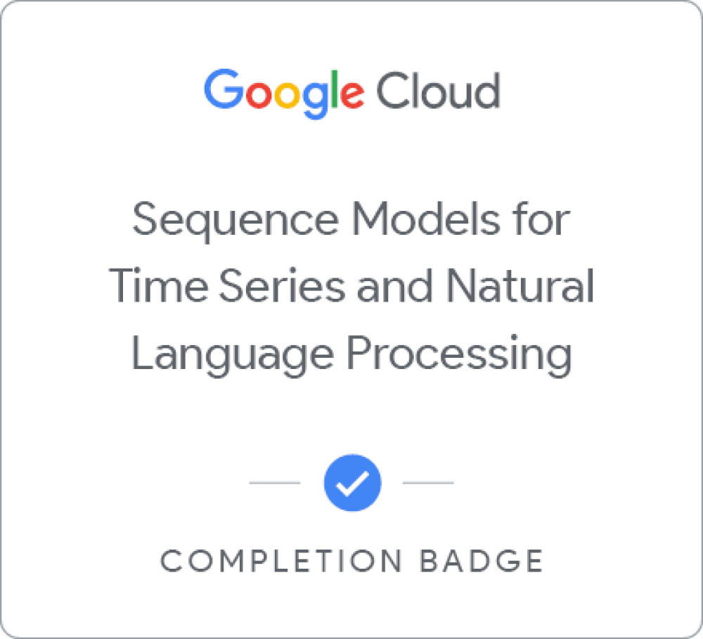 Badge für Natural Language Processing on Google Cloud