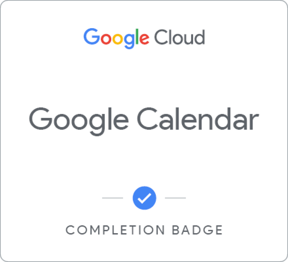 Google Calendar徽章