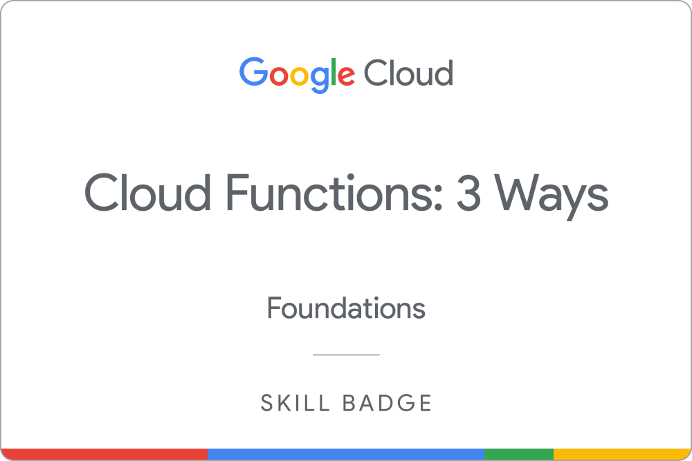 Badge for Cloud Functions: 3 Ways