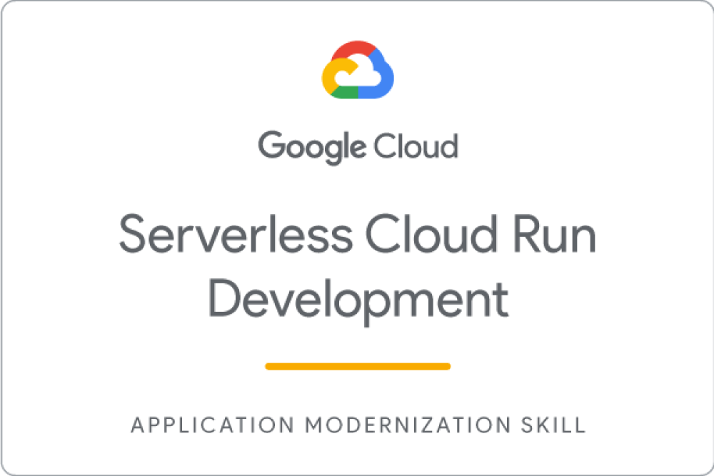 Badge for Serverless Cloud Run Development