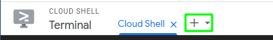 Add a Cloud Shell icon