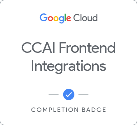 Badge for CCAI Frontend Integrations