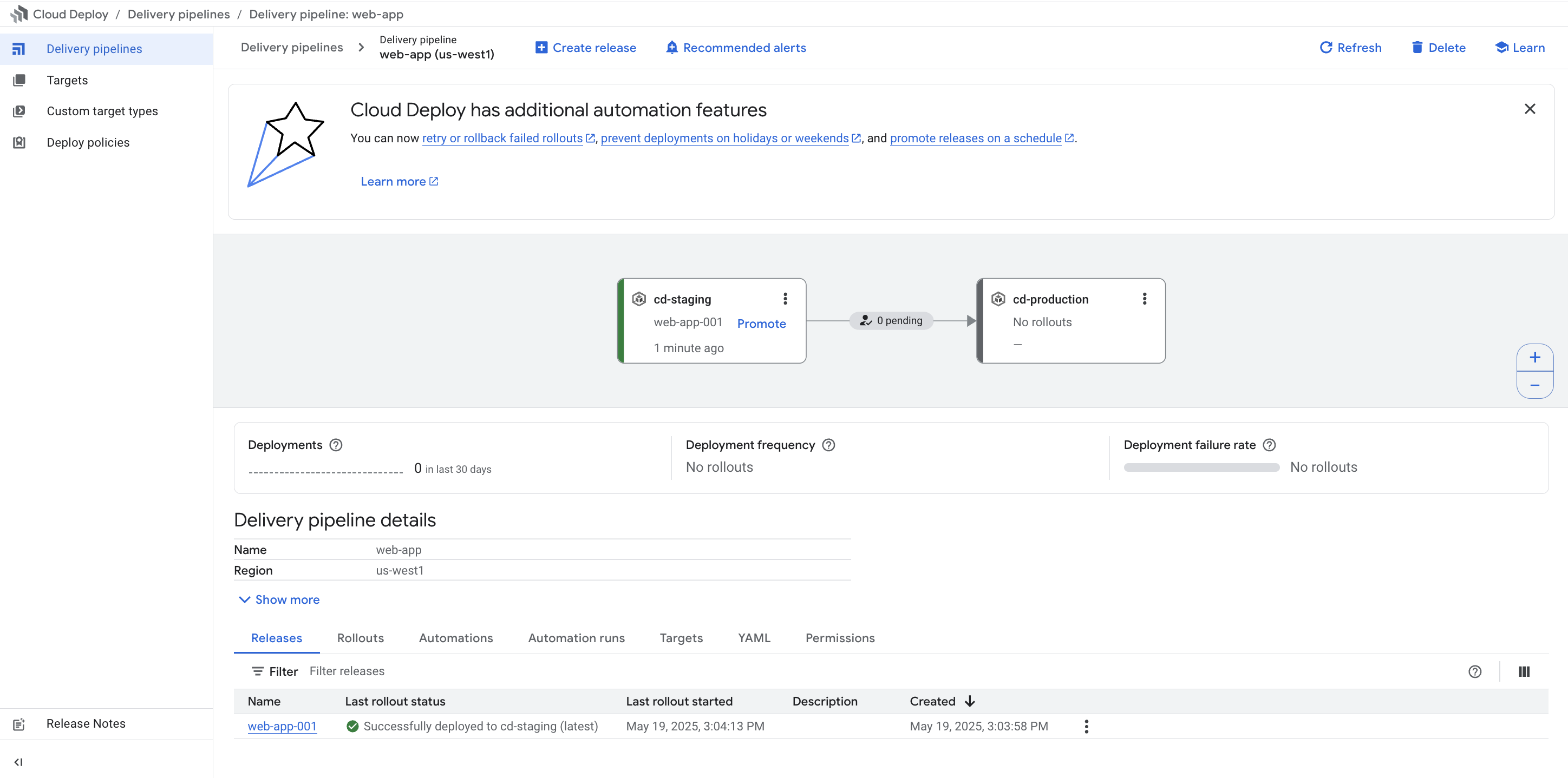 Cloud Deploy Pipeline