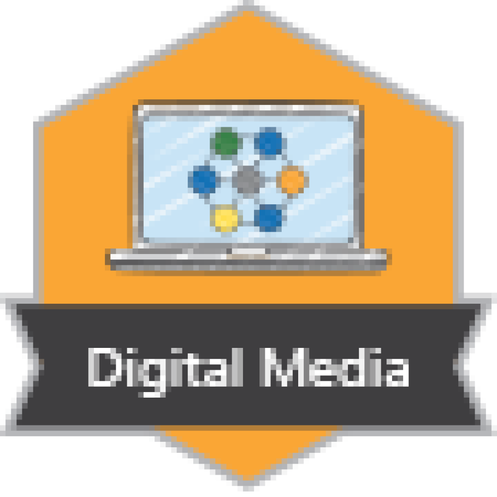 Badge for Digital Media
