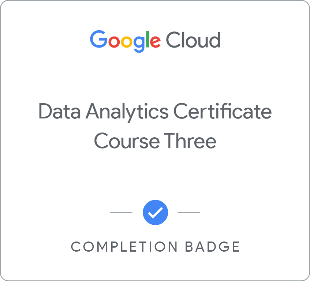 Badge für Data Transformation in the Cloud