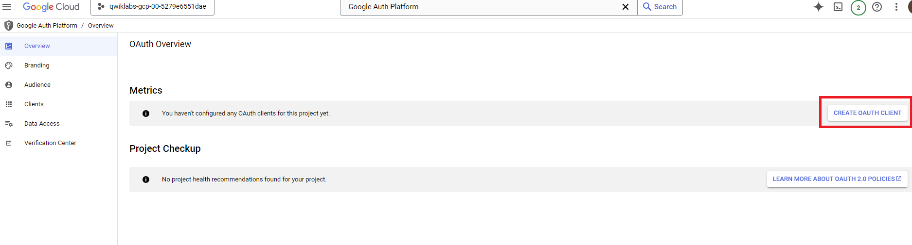 Client OAuth