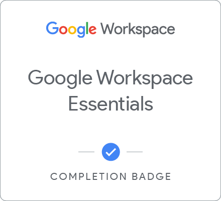 Badge for Google Workspace Essentials