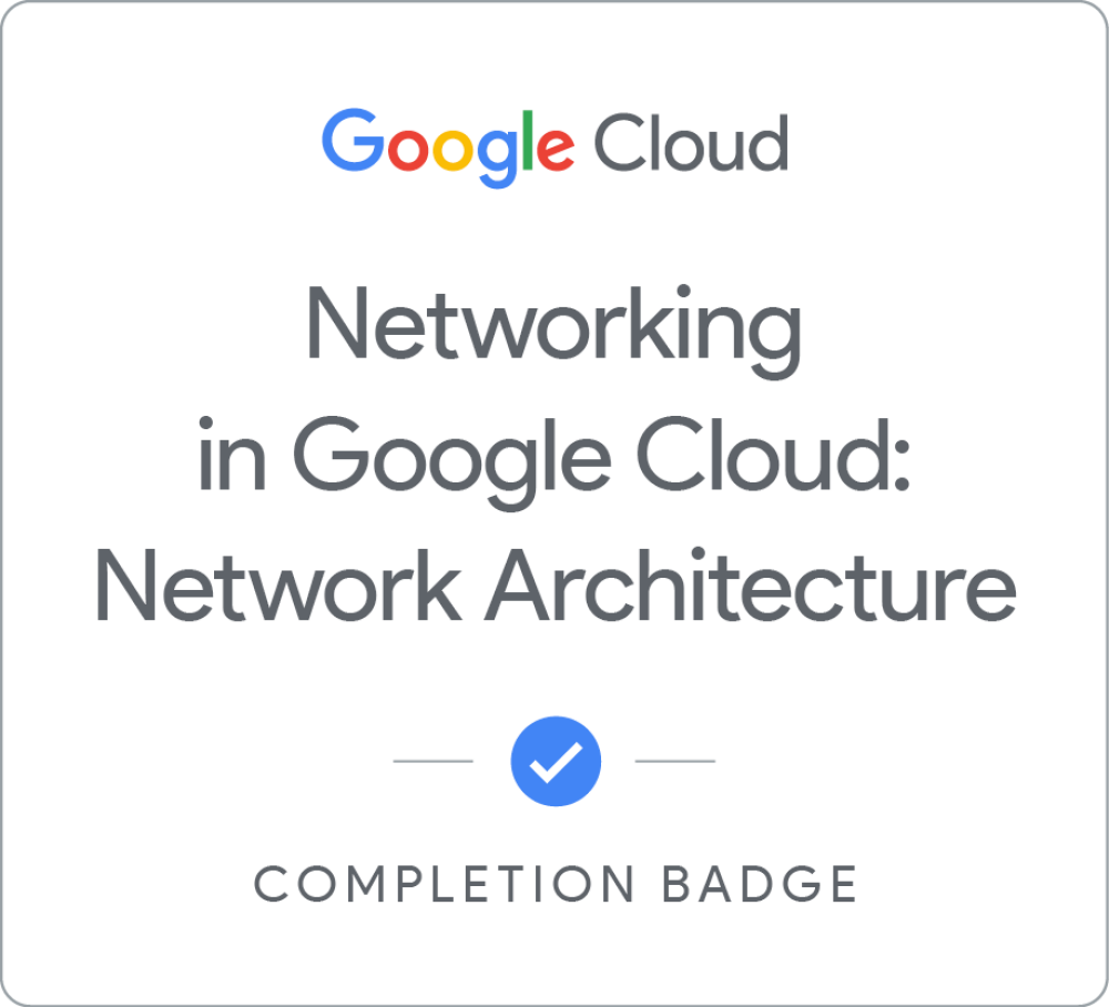Google Cloud Badge