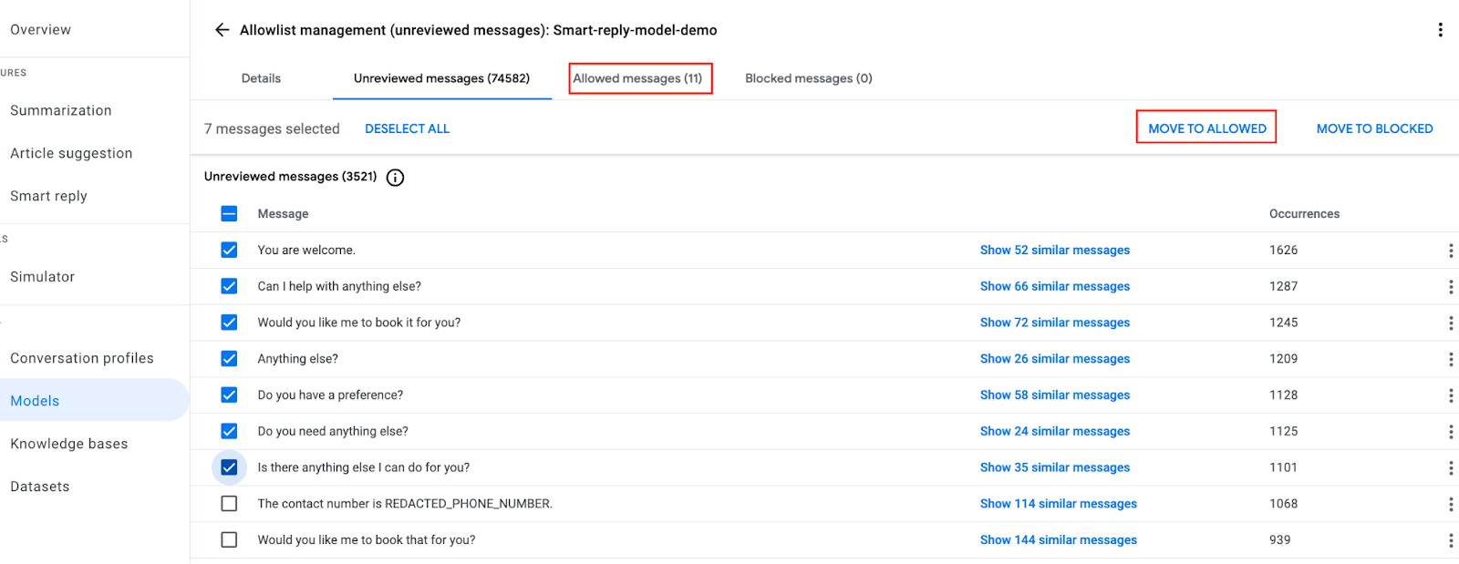 Building a Smart Reply model using Agent Assist Console | Google Skills