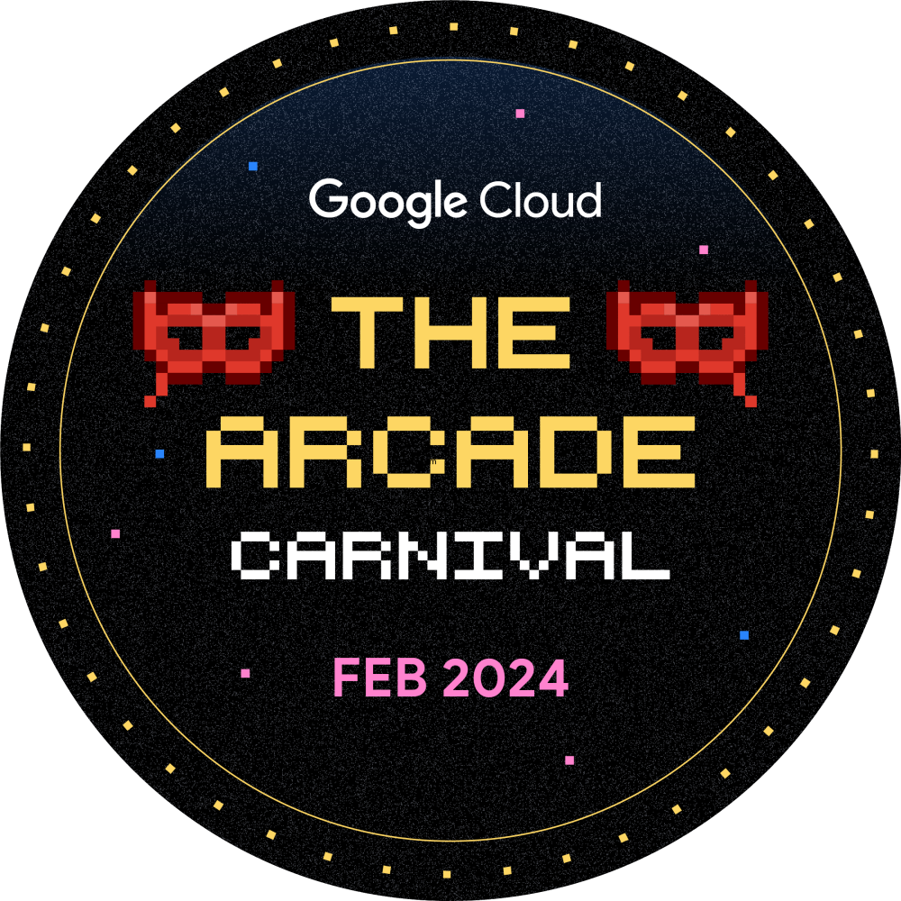 Badge for Arcade Carnival