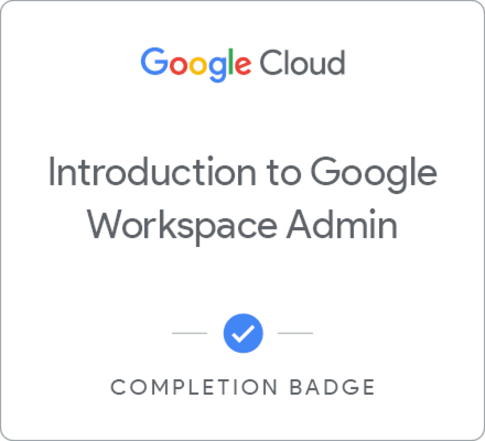 Introduction to Google Workspace Administration icon