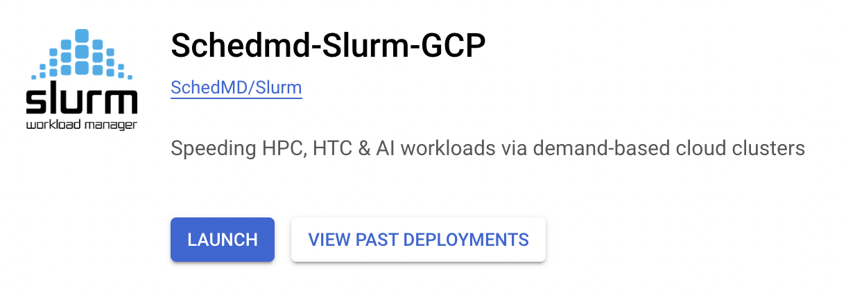 Launch Slurm GCP