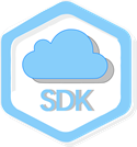 insignia de finalización del sdk